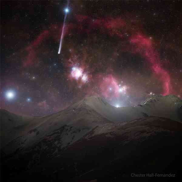 R3 PanSTARRS: An Orion Comet - 2026-05-15 - Image by Chester Hall-Fernandez (NASA Astronomy Picture of the Day)